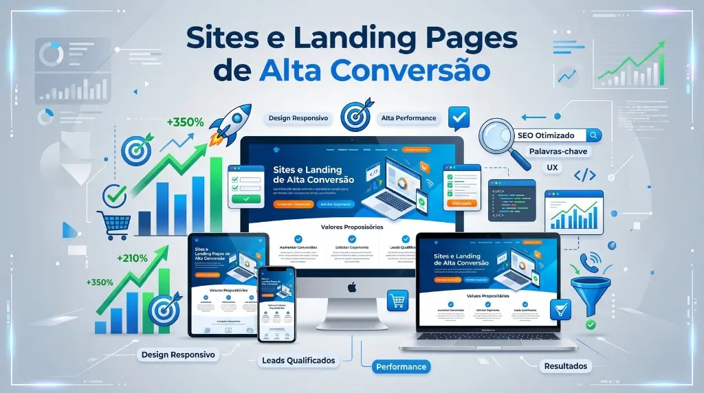 Sites e Landing Pages