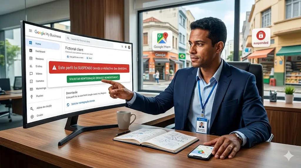 recuperação de perfil suspenso