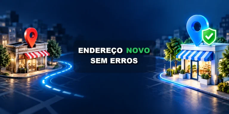Endereço no Google Meu Negócio
